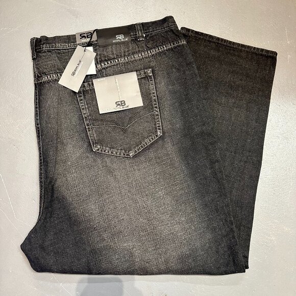 Royal Blue Other - Royal Blue Brand Denim Jeans Men Size 62 x 32 Relaxed Fit Big & Tall New